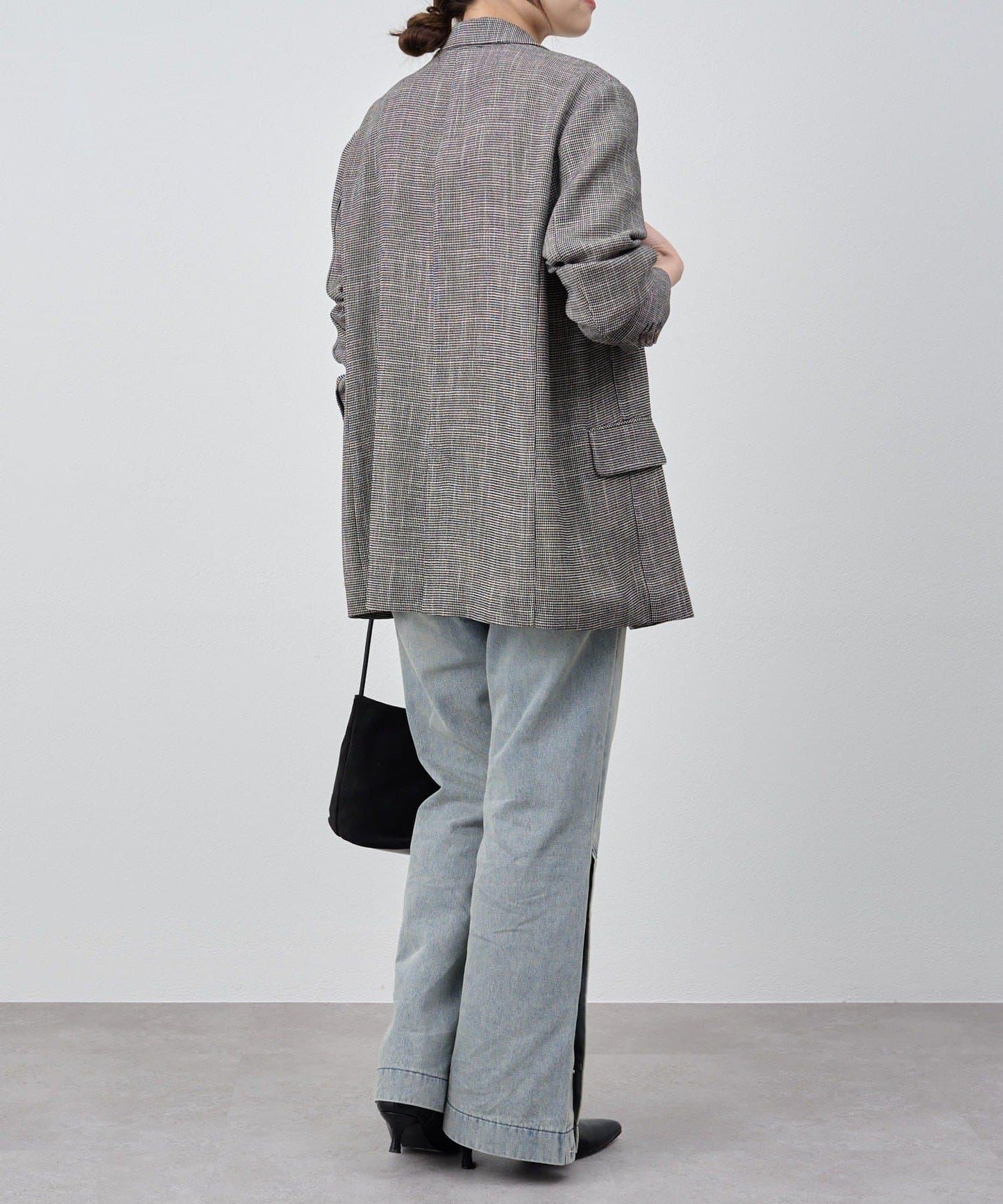 サイドボタンデニム