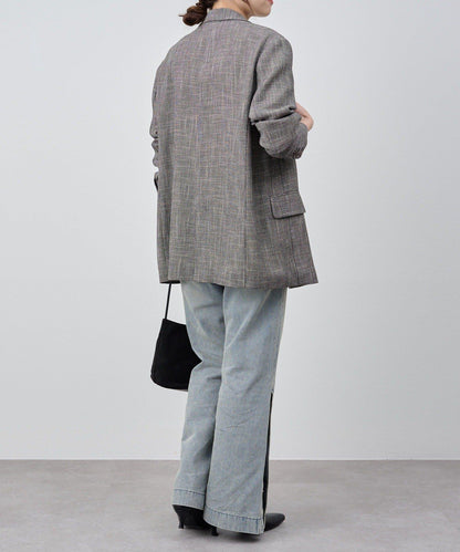 サイドボタンデニム