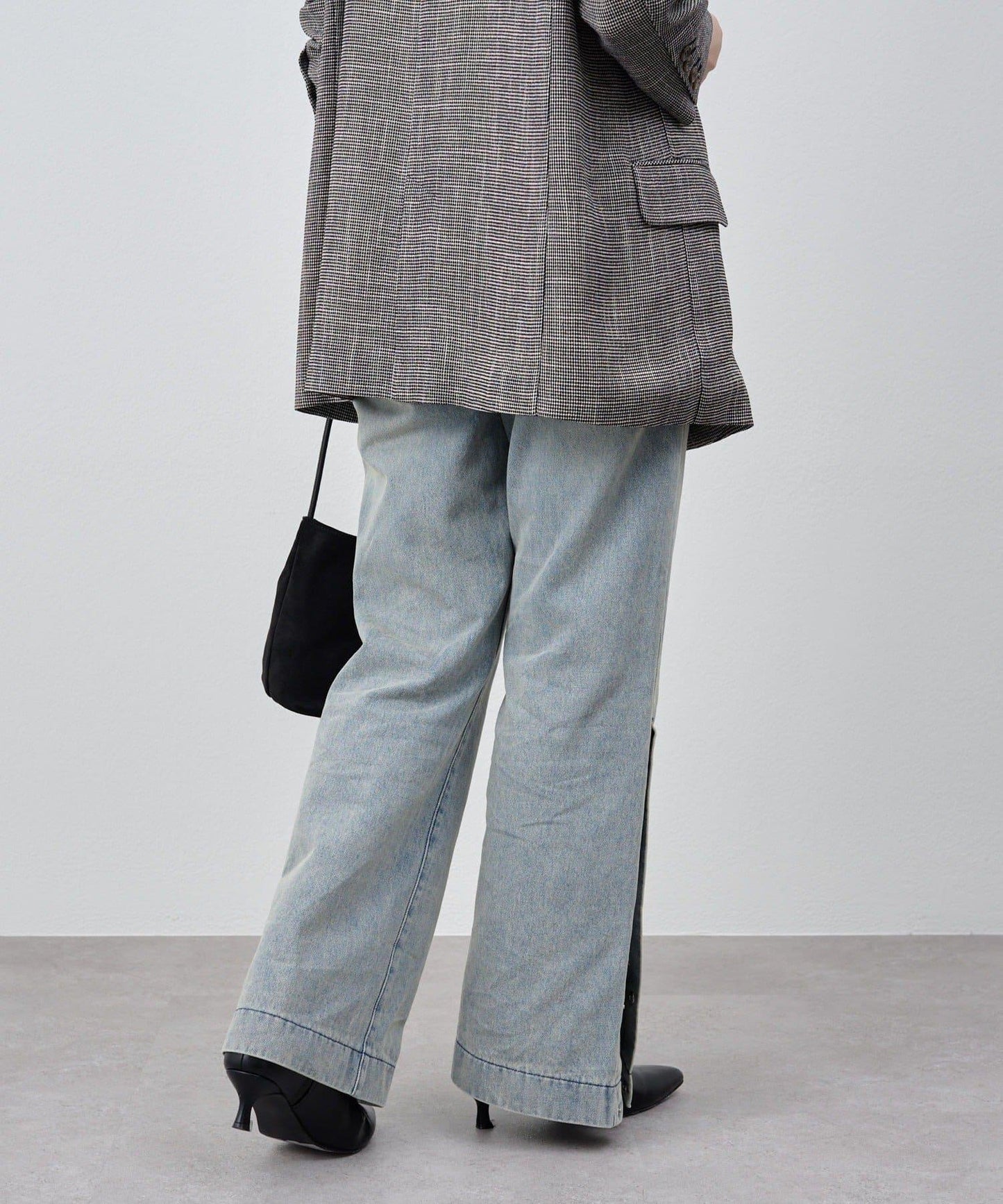 サイドボタンデニム