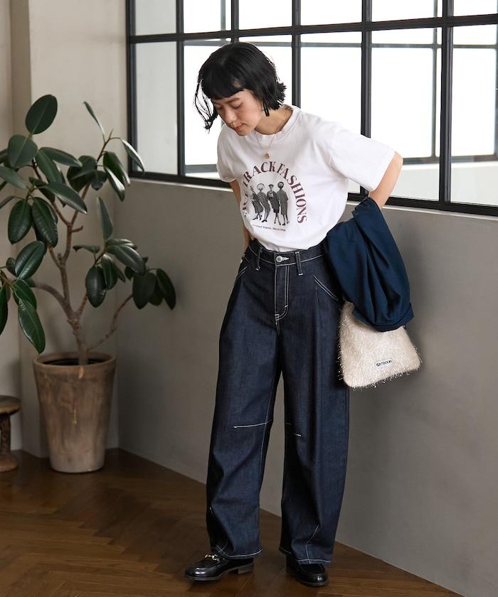 Autumn Girls photo アーチロゴTシャツ