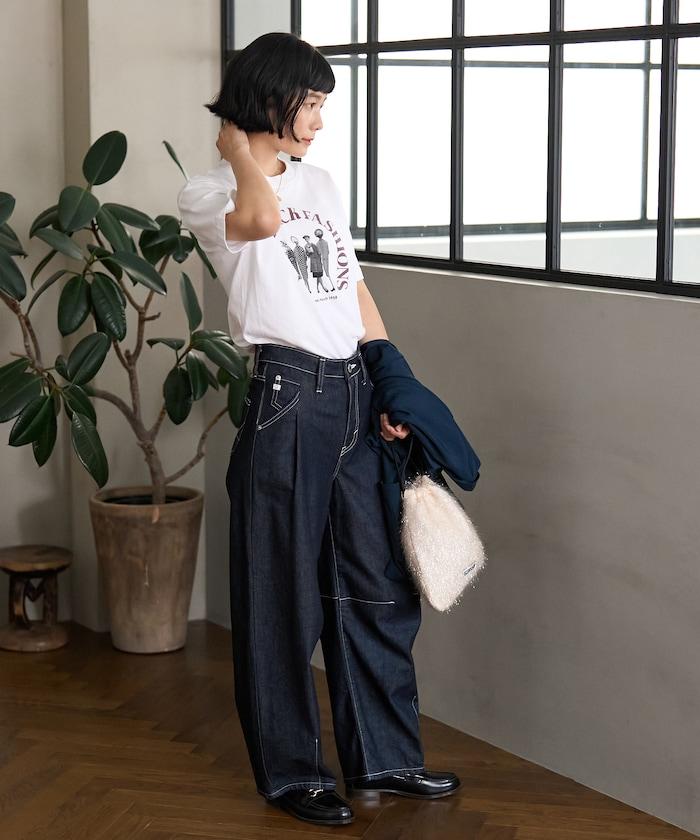 Autumn Girls photo アーチロゴTシャツ