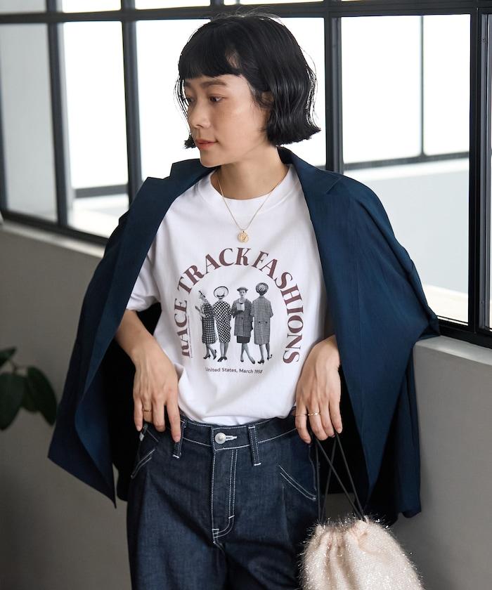 Autumn Girls photo アーチロゴTシャツ