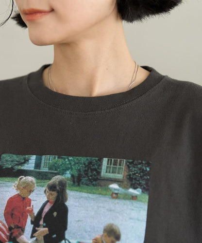 Autumn Kids photo Tシャツ