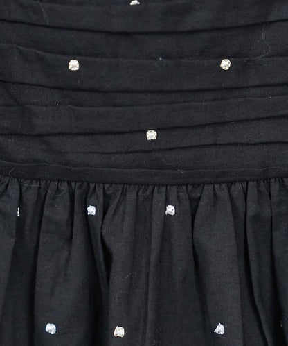 インド ラメドット バックオープンキャミソール