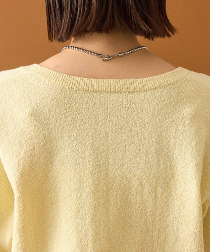 波紋邊蕾絲開衫套裝