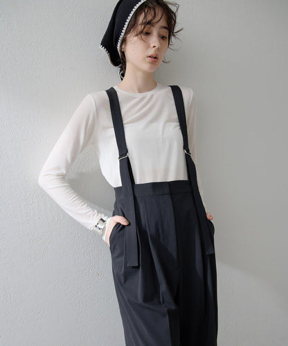 【THE PAUSE】高密度針織套頭衫