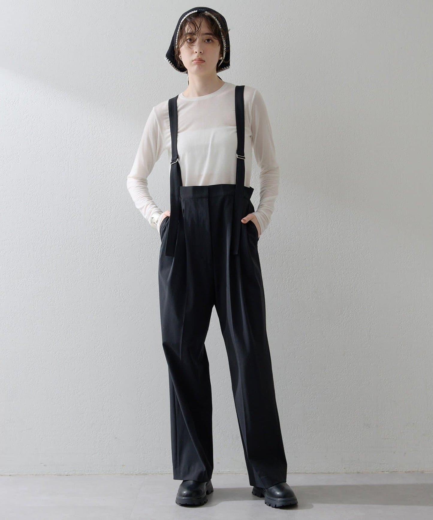 【THE PAUSE】高密度針織套頭衫