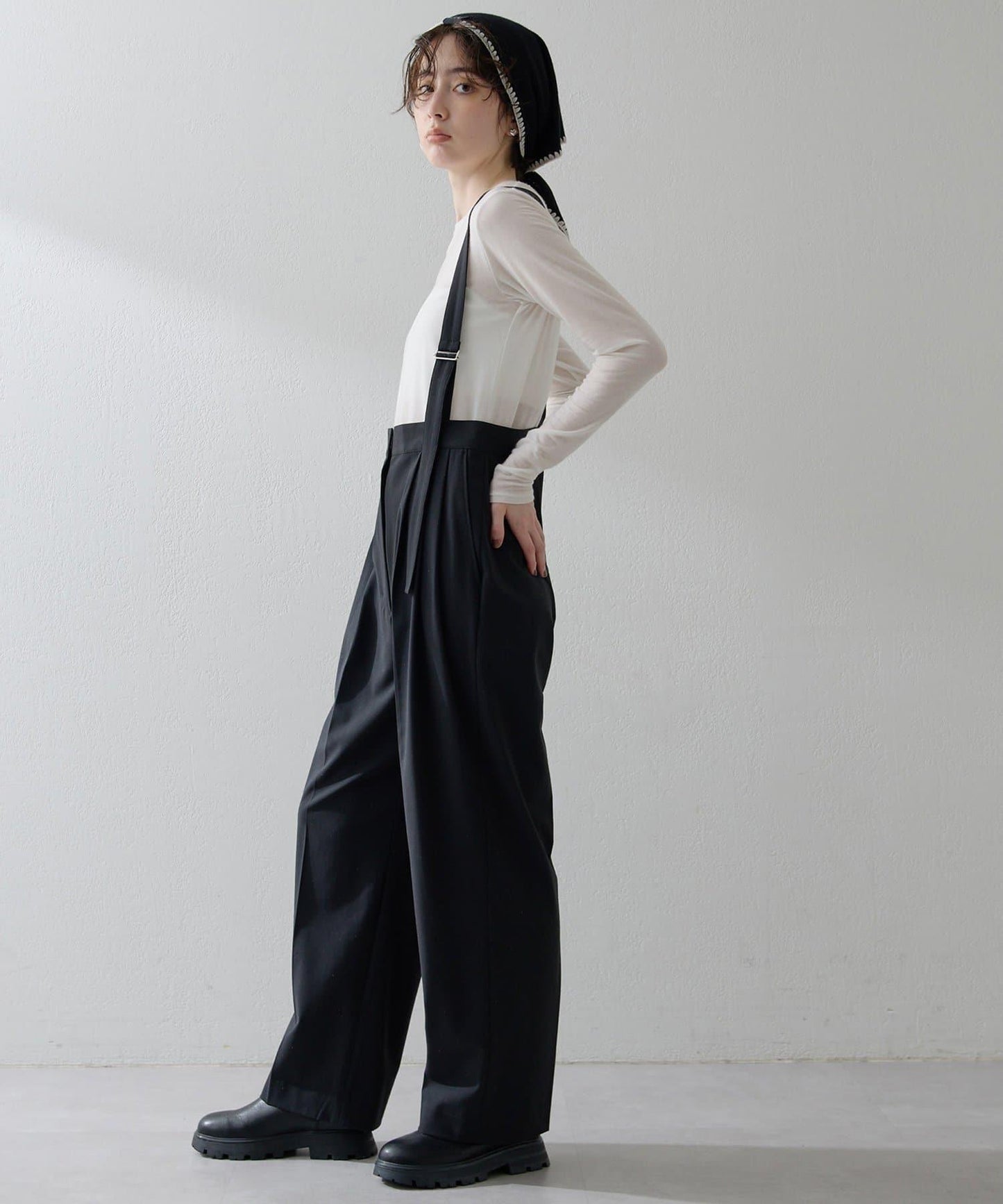 【THE PAUSE】高密度針織套頭衫