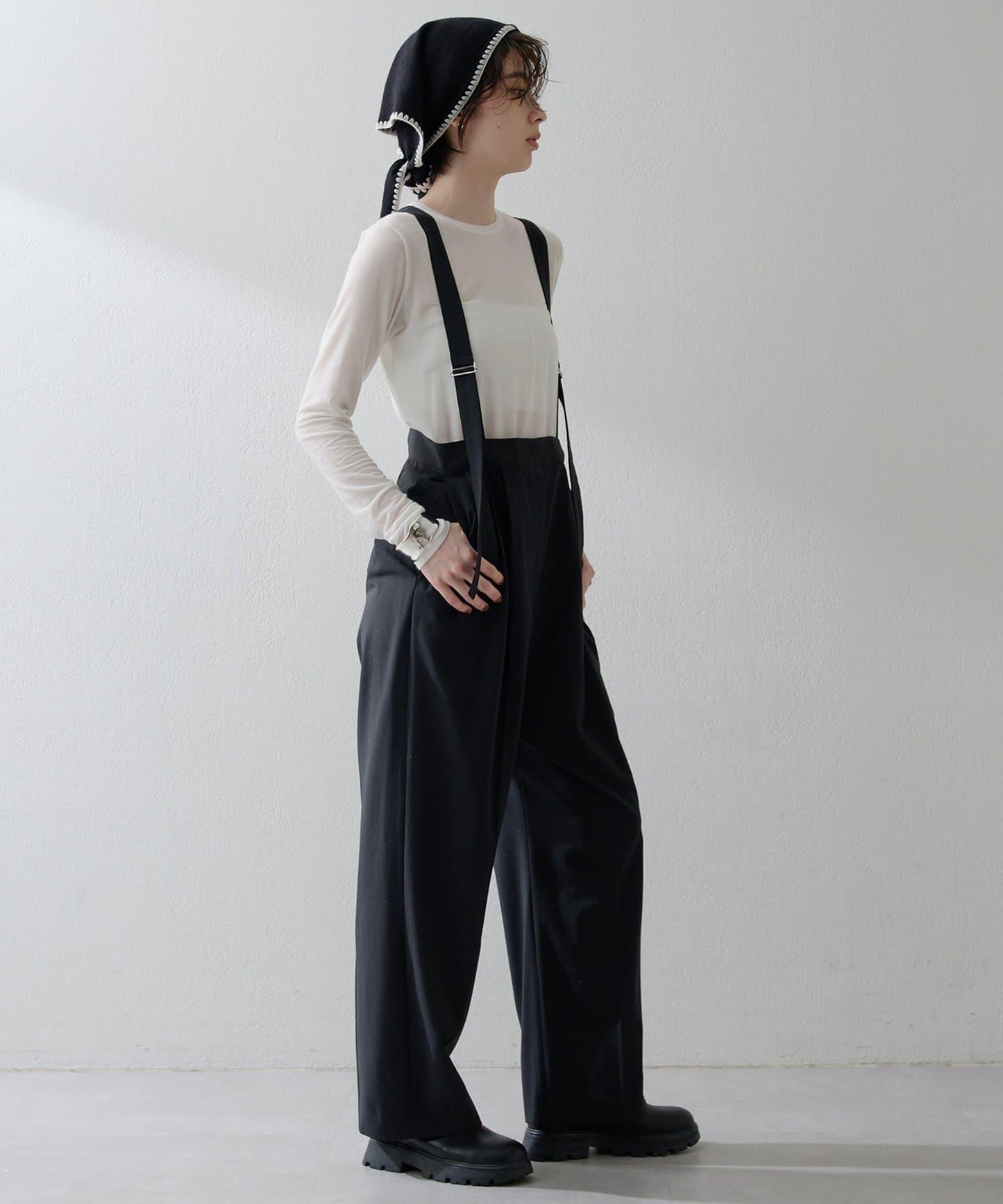 【THE PAUSE】高密度針織套頭衫