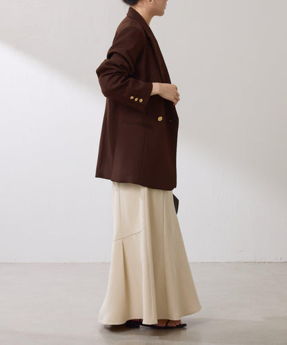 【復古款商品】羊毛仿製雙排扣夾克/卡帶服