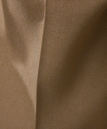 【復古/修飾腿部線條】羊毛感折褶褲/卡塞特服