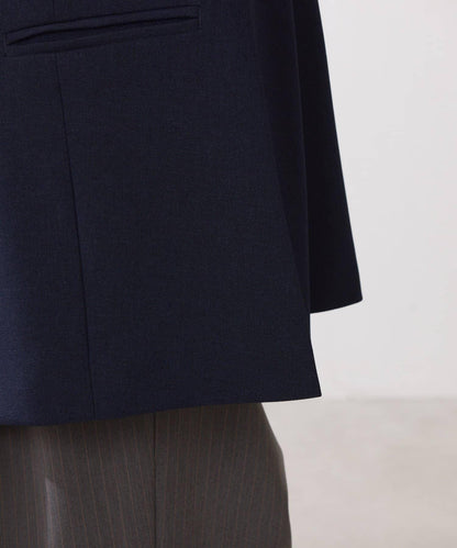 【復古款商品】羊毛仿製雙排扣夾克/卡帶服