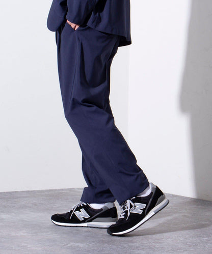 【GLOSTER】COOLMAX滌綸休閒褲 寬鬆褲