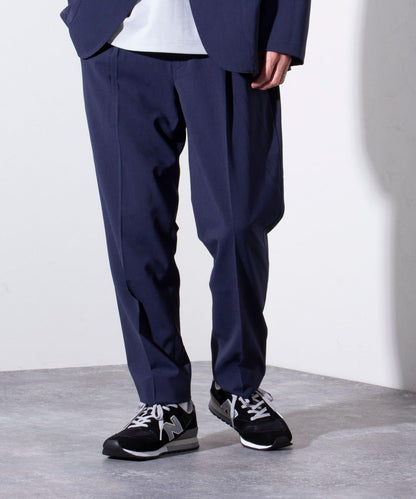【GLOSTER】COOLMAX滌綸休閒褲 寬鬆褲