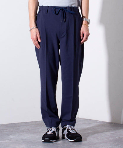 【GLOSTER】COOLMAX滌綸休閒褲 寬鬆褲