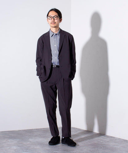 【GLOSTER】COOLMAX滌綸休閒褲 寬鬆褲