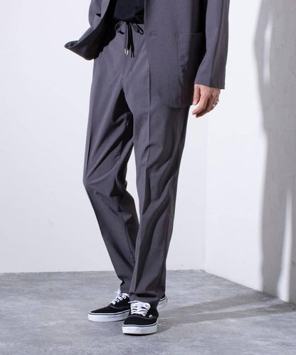【GLOSTER】COOLMAX滌綸休閒褲 寬鬆褲