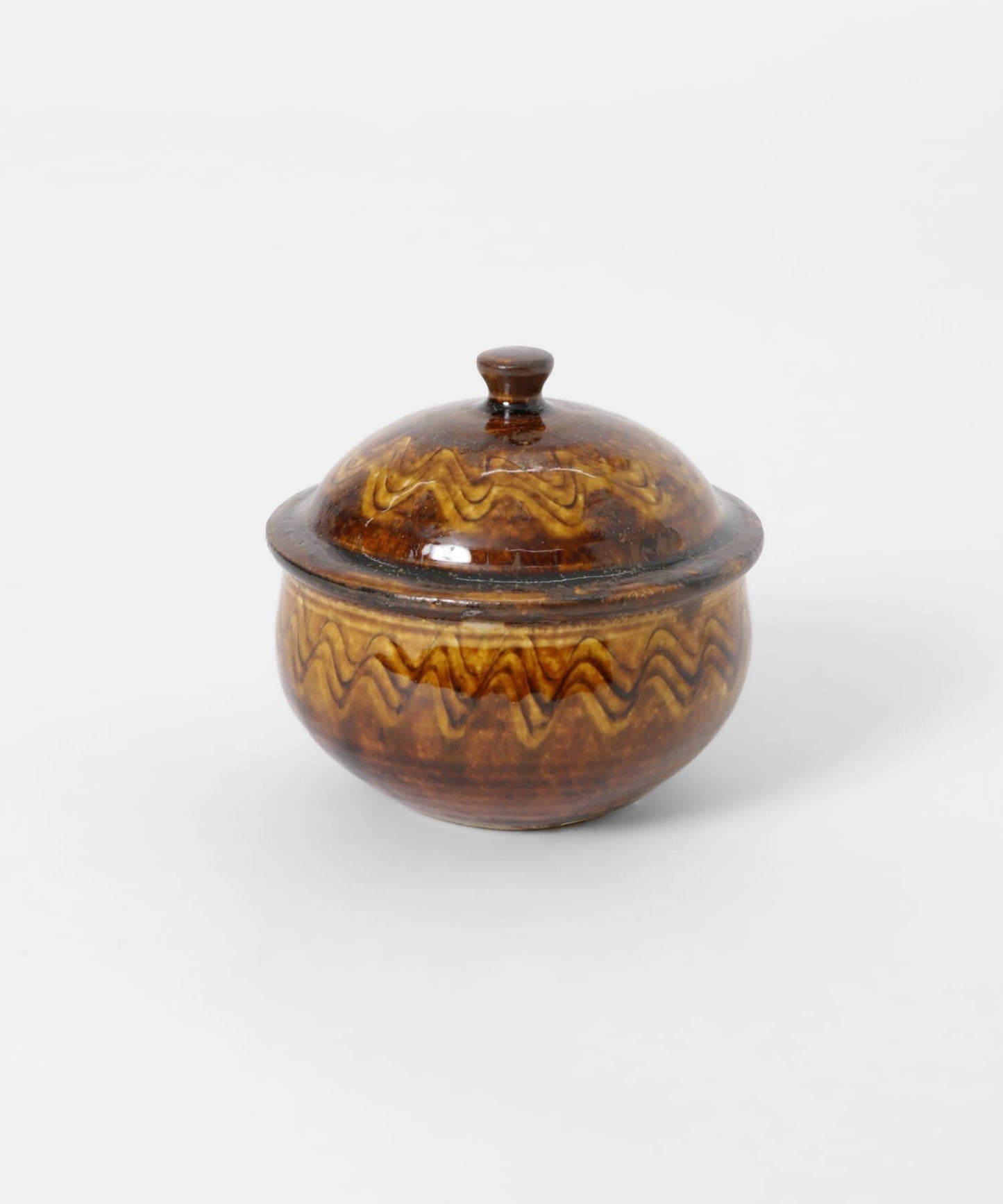 小代燒井上尚之 帶蓋中號容器