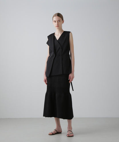 彈力雙面呢馬甲