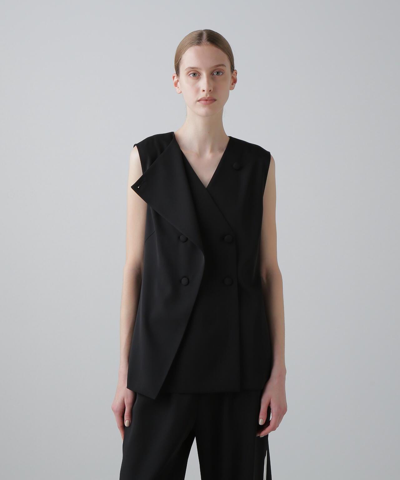 彈力雙面呢馬甲