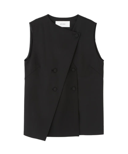 彈力雙面呢馬甲