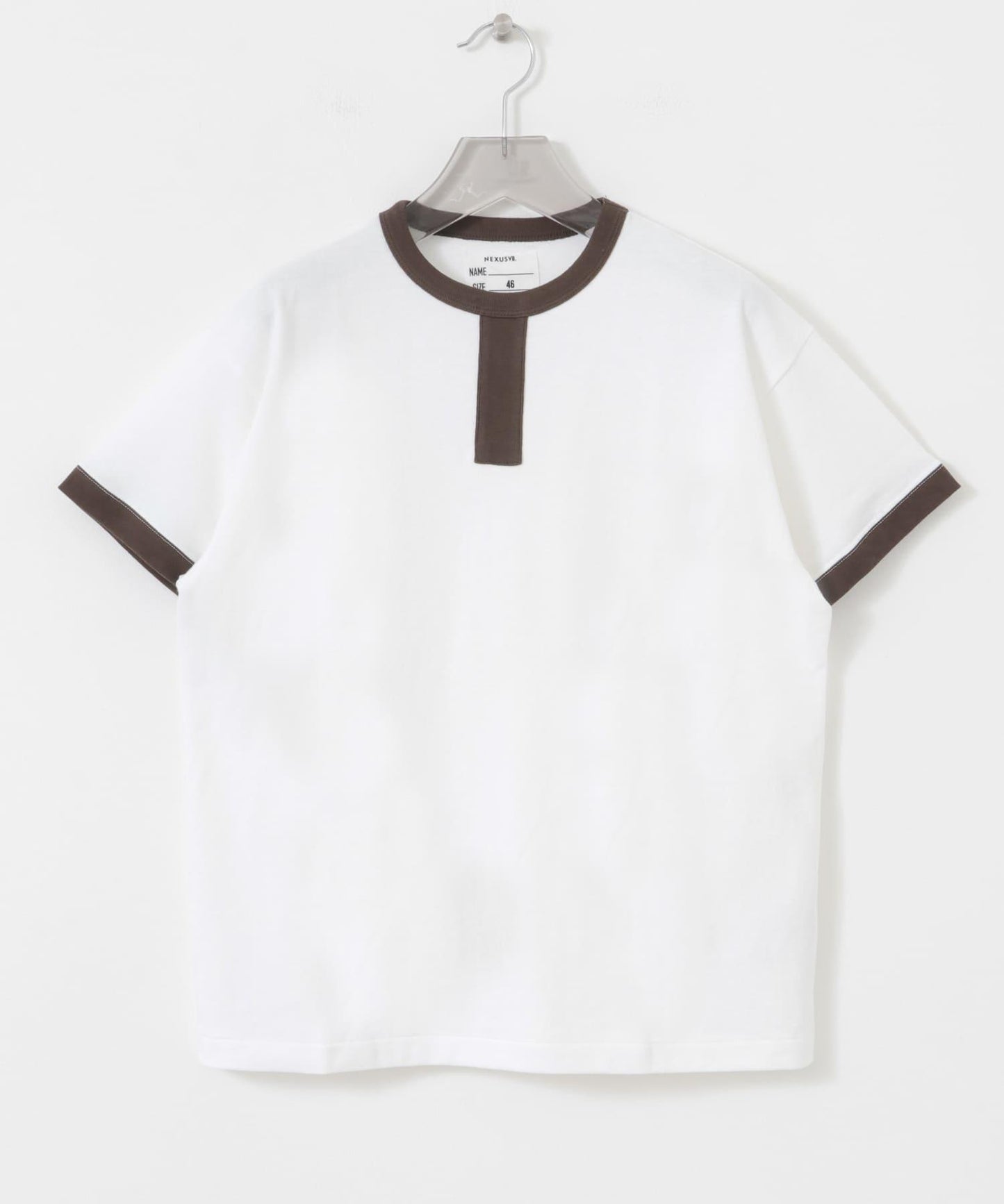 寬鬆版 拼色設計 NEXUSVII. IVY LOOSE RINGER T-SHIRTS T恤
