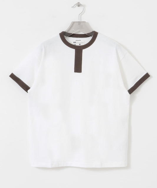寬鬆版 拼色設計 NEXUSVII. IVY LOOSE RINGER T-SHIRTS T恤