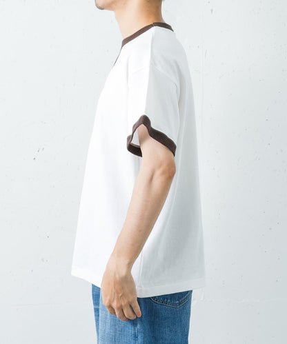 寬鬆版 拼色設計 NEXUSVII. IVY LOOSE RINGER T-SHIRTS T恤