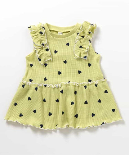 華夫餅邊蓬鬆T恤