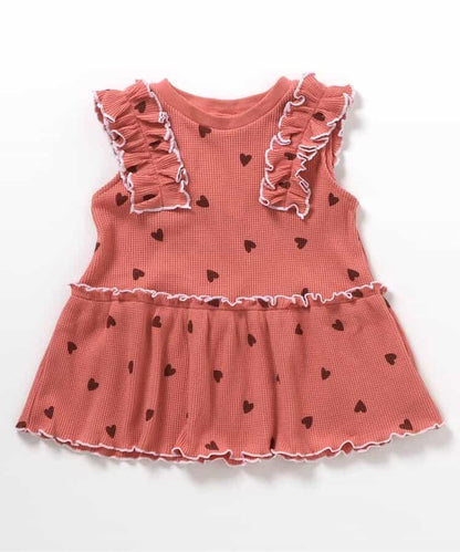 華夫餅邊蓬鬆T恤