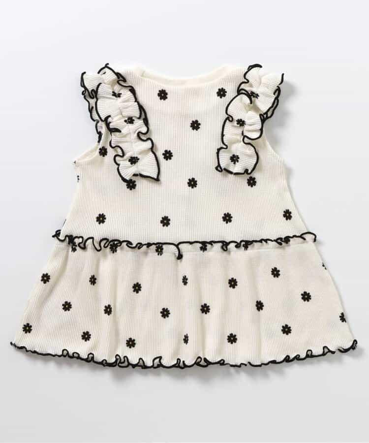 華夫餅邊蓬鬆T恤