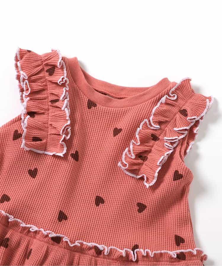 華夫餅邊蓬鬆T恤