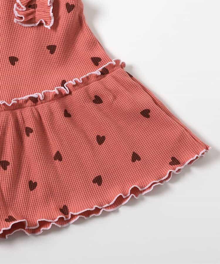 華夫餅邊蓬鬆T恤