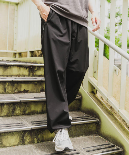 尼龍彈力休閒褲