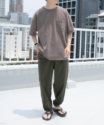 尼龍彈力休閒褲