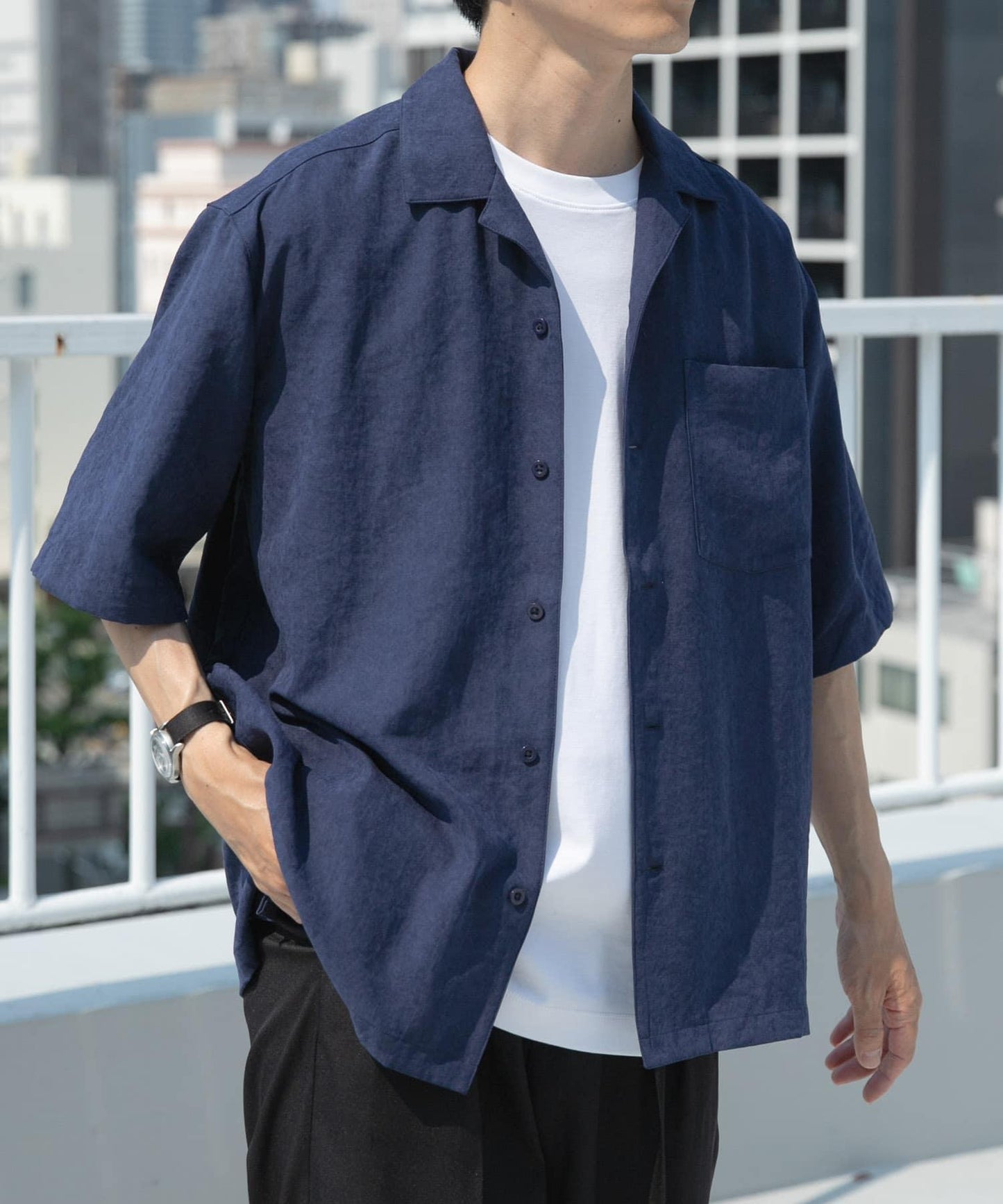 F.S.開領短袖襯衫