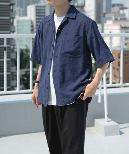 F.S.開領短袖襯衫