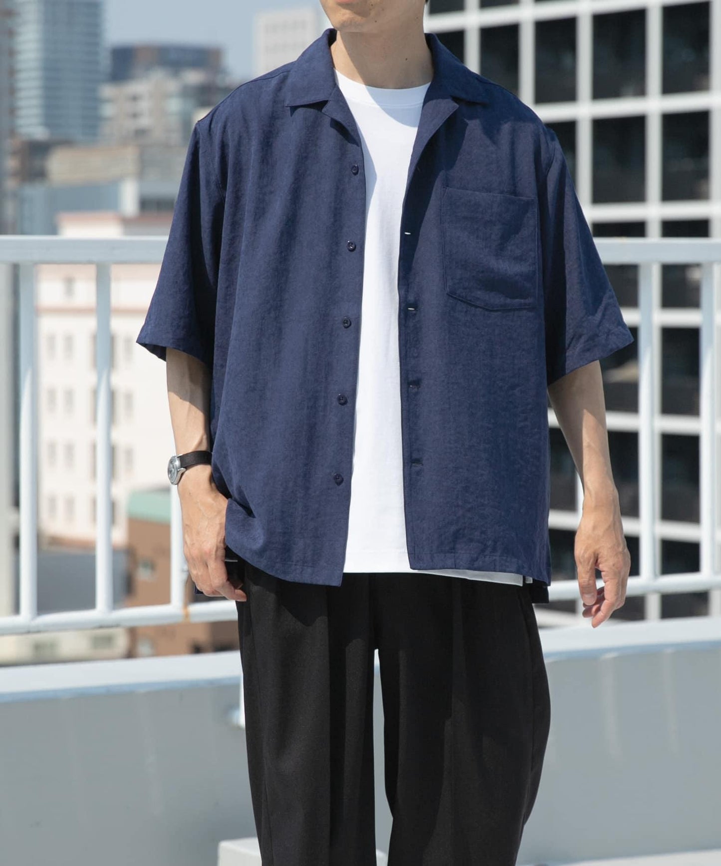 F.S.開領短袖襯衫