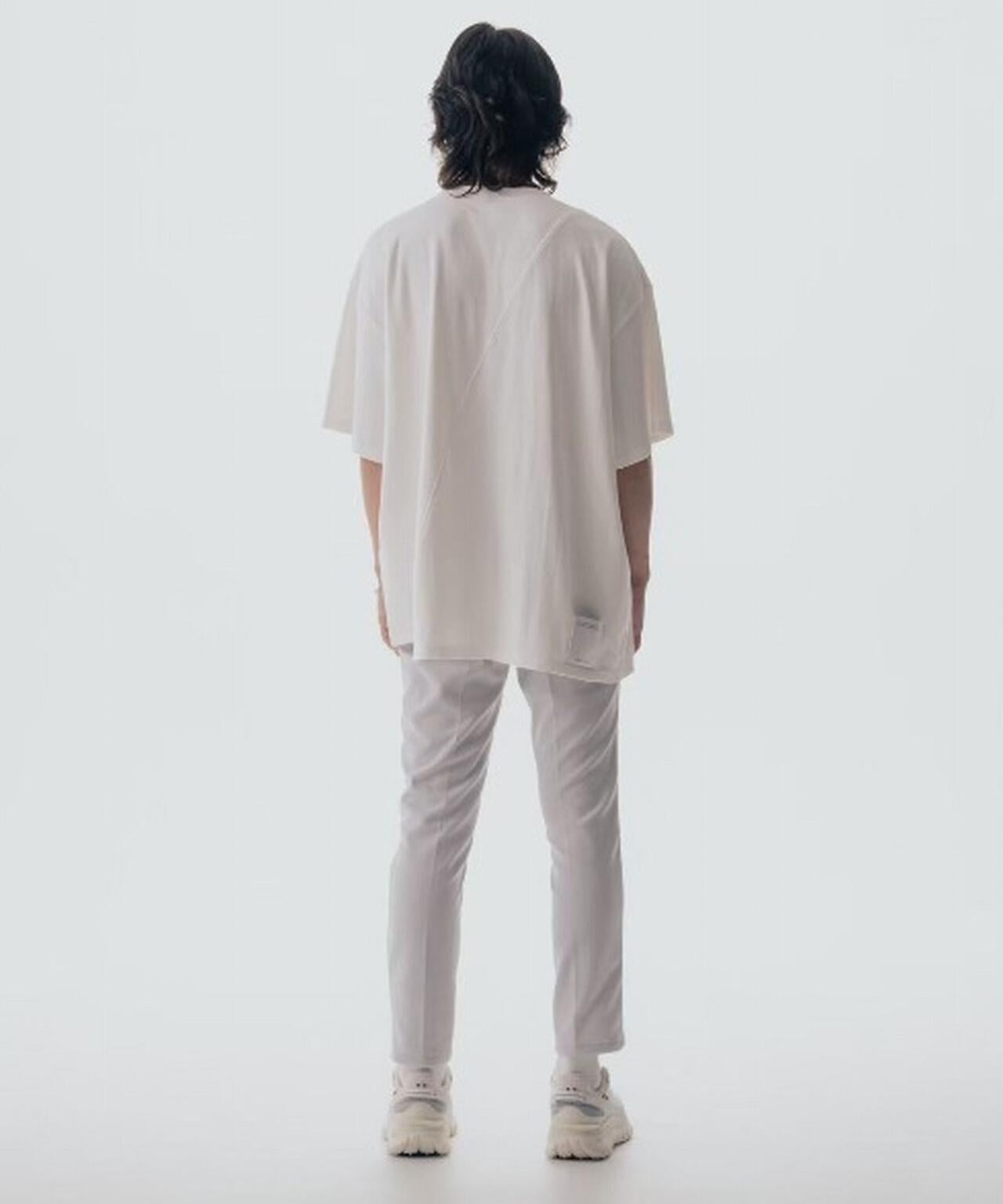 Maison ULA/切換印花T恤