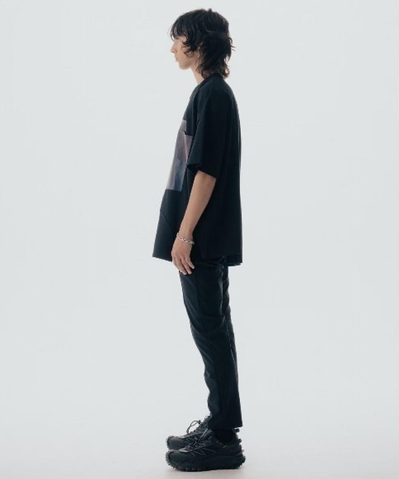 Maison ULA/切換印花T恤