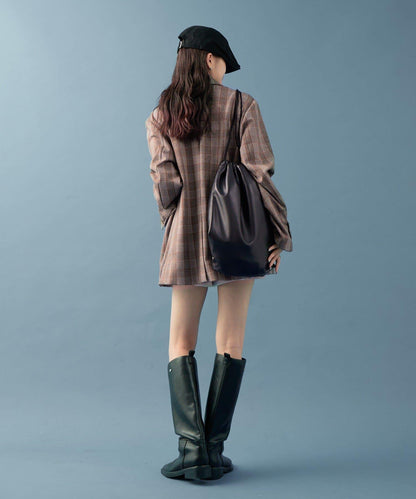 【mystic】格紋西裝外套