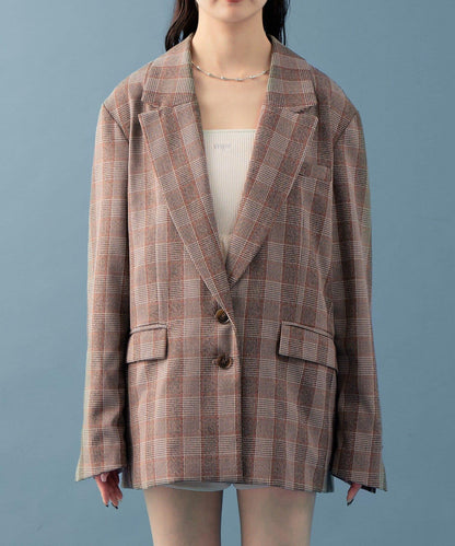 【mystic】格紋西裝外套