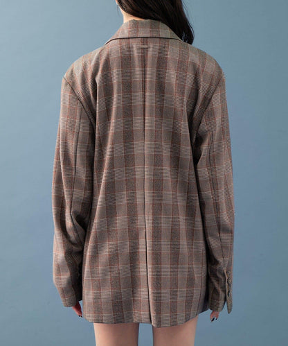 【mystic】格紋西裝外套