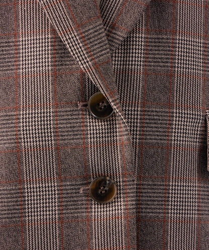 【mystic】格紋西裝外套