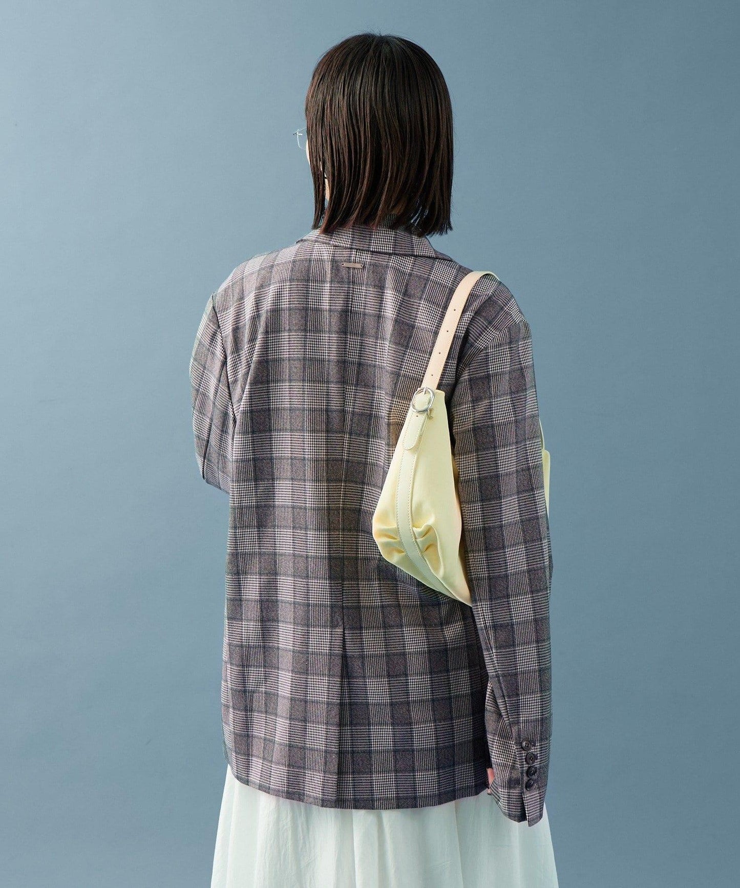【mystic】格紋西裝外套