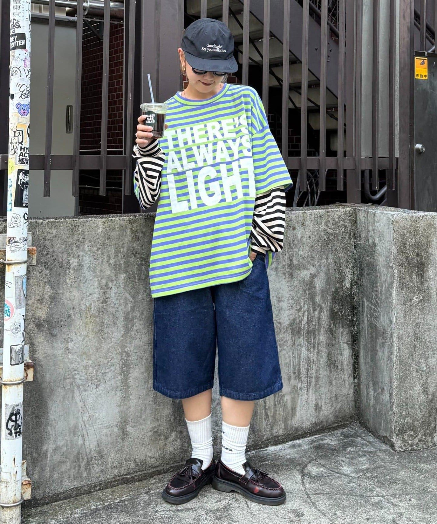 【SG】條紋疊層短袖T恤