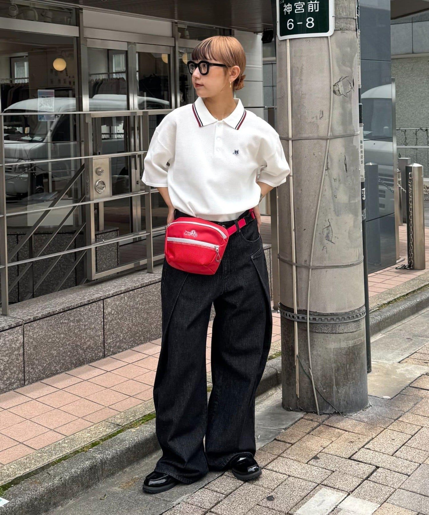 法式圓領Polo衫