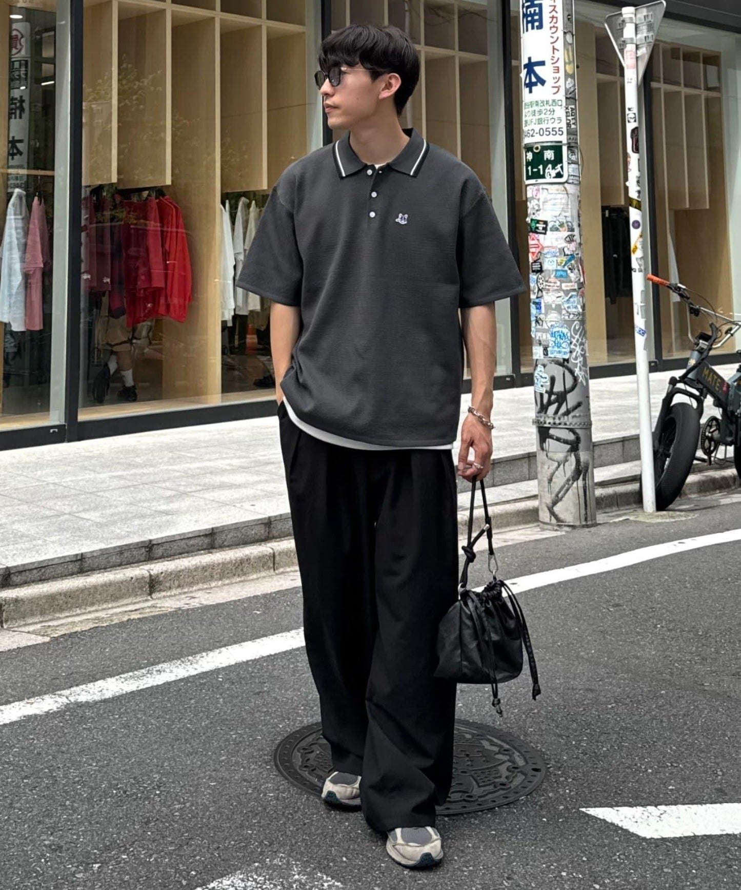 法式圓領Polo衫