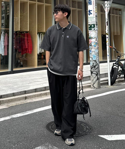 法式圓領Polo衫