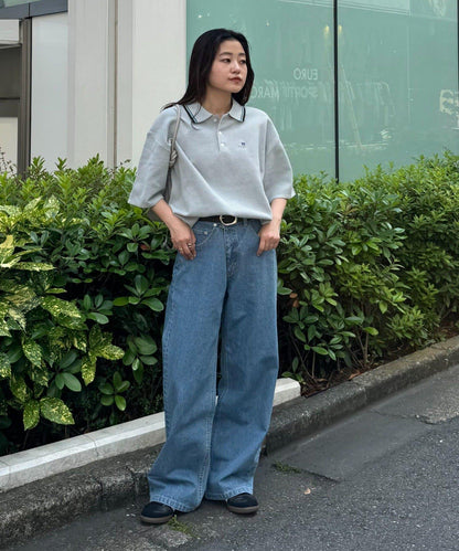 法式圓領Polo衫